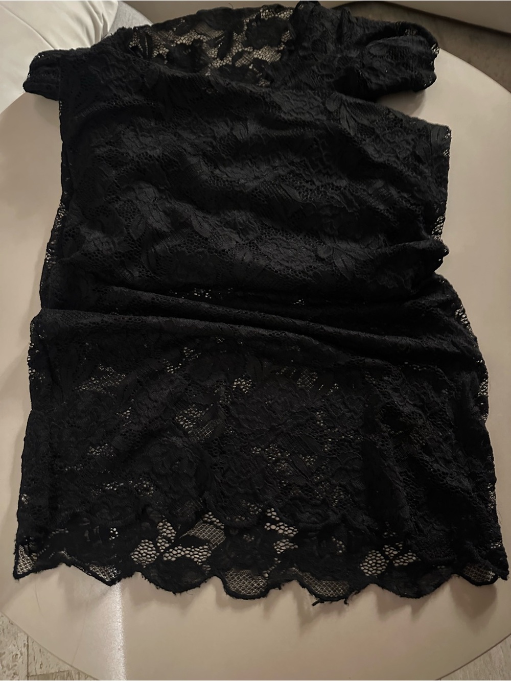 Outcast Clothing Black Maxi Lace Dress - Picture 5 of 6